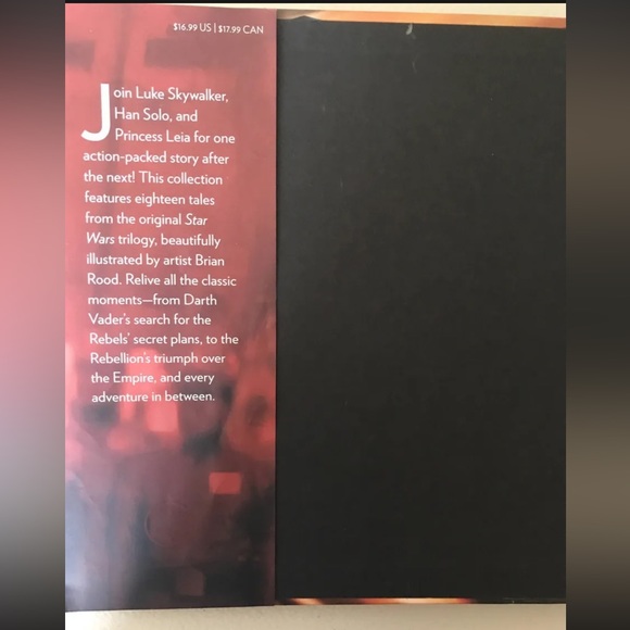 Disney Star Wars: The Original Trilogy Stories Book Hardback - Picture 2 of 7